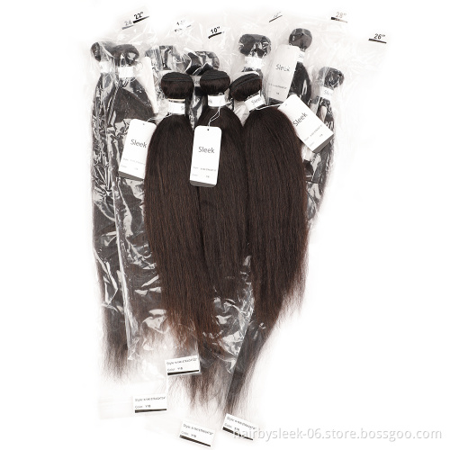 Rebecca Fashion wholesale N-YAKI straight Y1B color 10 to 28inches cheap 100% human hair virgin human hair extension bundles